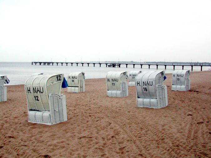 Seebr&uuml;cke in Timmerdorfer Strand