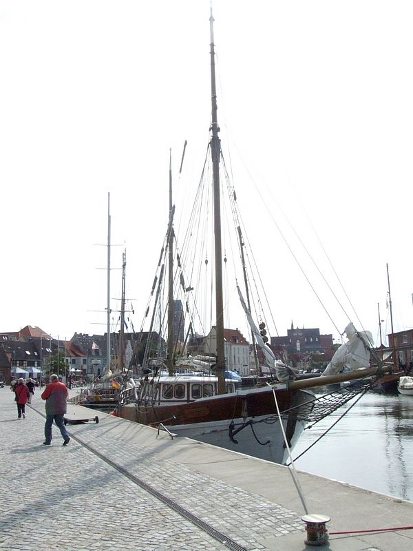 Im Hafen von Wismar