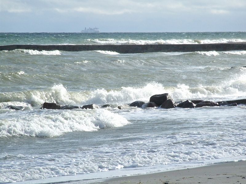 Am Strand von Niendorf
