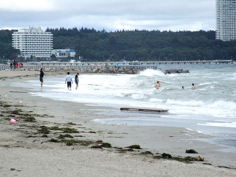 Am Strand von Niendorf
