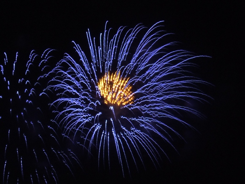 Feuerwerk beim Sch&uuml;tzenfest in Goslar