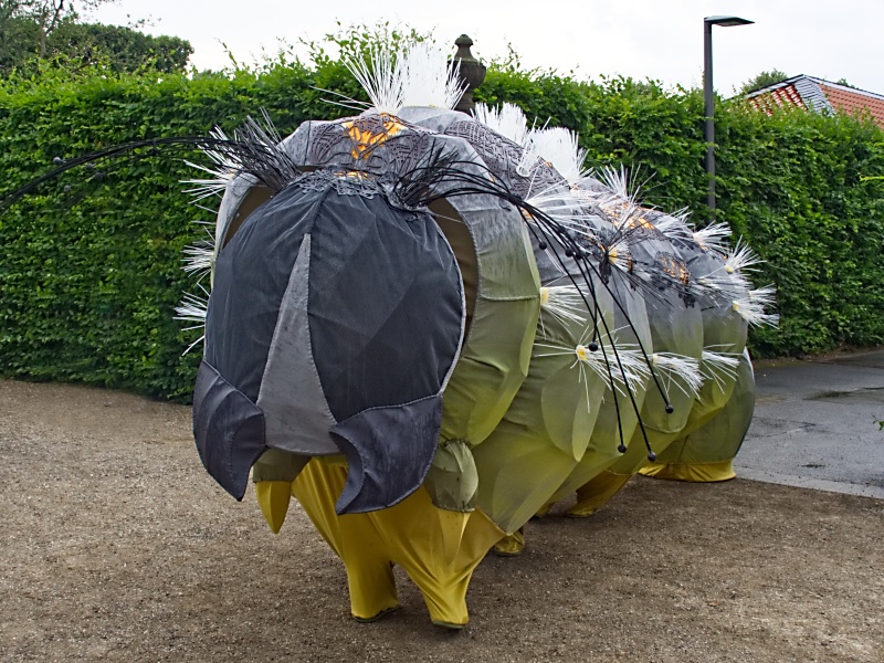 Vorprogramm beim Feuerwerkswettbeweb in den Herrenh&auml;user G&auml;rten in Hannover