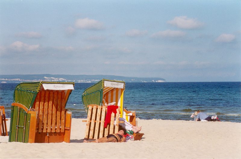 Am Strand von Binz